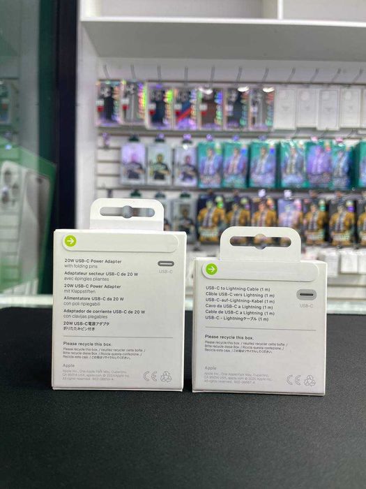 Original iPhone zaryadka | 20W Ayfon golovka Apple + Bonus