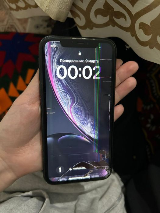 Айфон XR черныйй