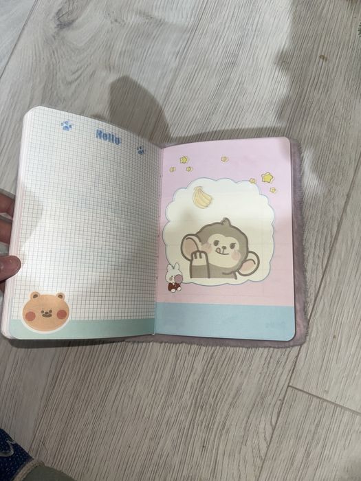 Розовый Милый блокнок