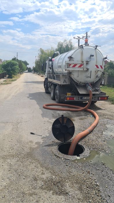 Servicii vidanjare/desfundare Moșnița Nouă