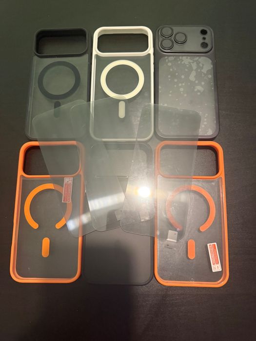 Husa iphone 17 pro max 80 ron folie spy 80 ron sau la pachet 120 ron