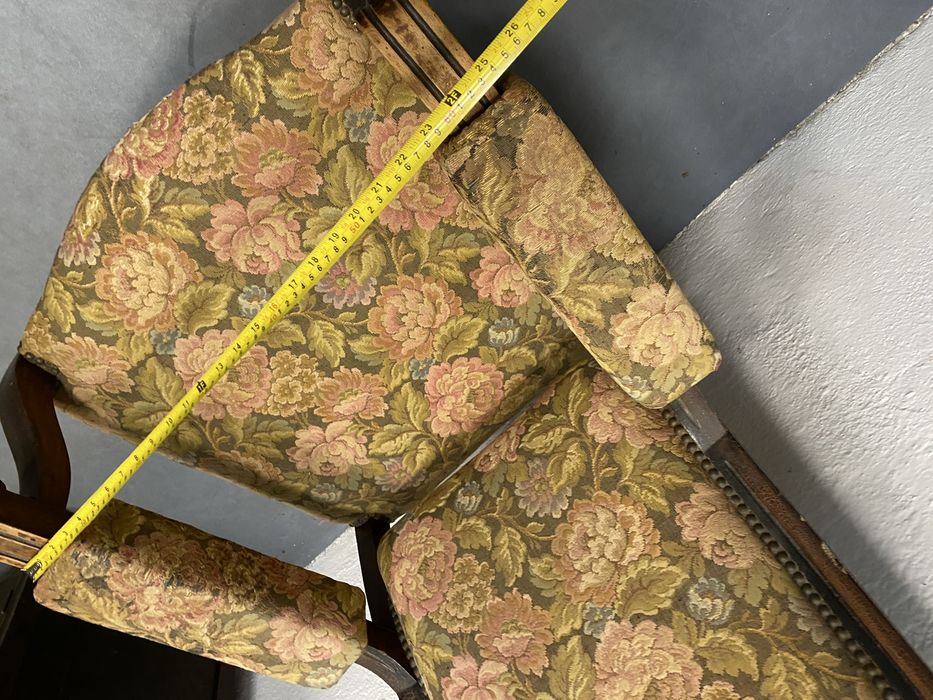 Френско кресло с механизъм за регулиране Франция 1890