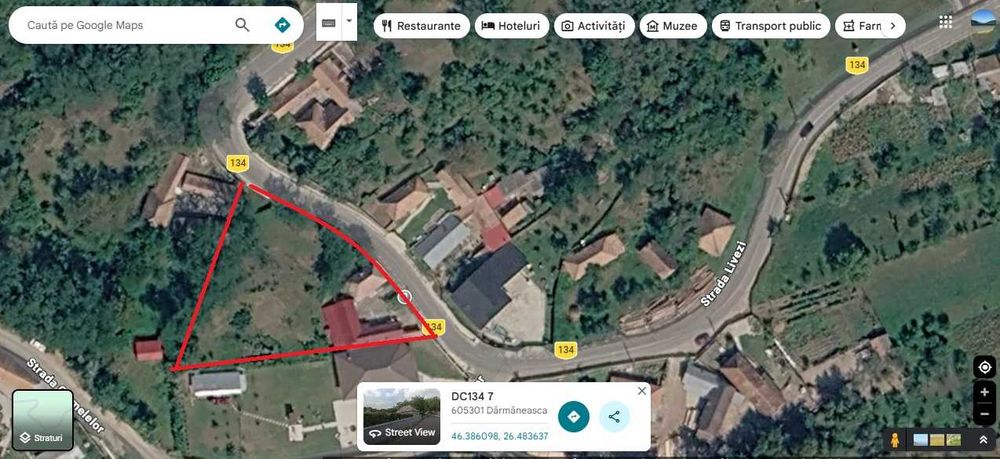 Casă de vânzare zonă liniștită Dărmănești