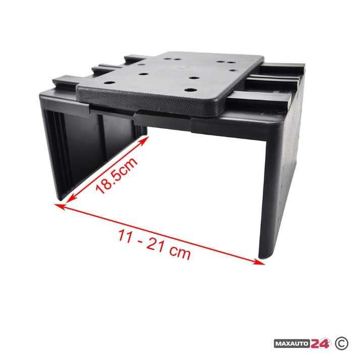 Подлакътник универсален черен с 6 USB - PG25 За Кола Автомобил МПС Бус Микробус с кабел За Зареждане
