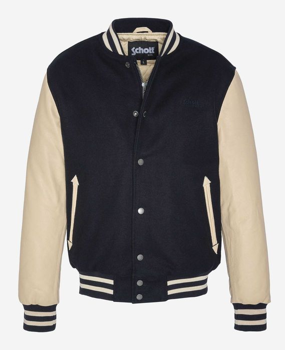 Schott NYC Varsity Jacket ОРИГИНАЛНО мъжко бомбър яке - M
