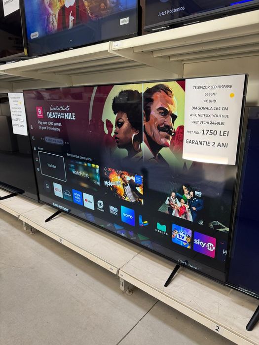 Televizor LED Hisense 65 Smart Garantie