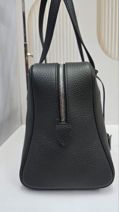 Сумка из натуральной кожи в стиле hermes