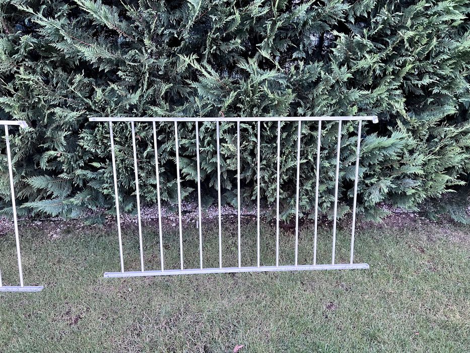 Vand 3 panouri metalice vopsite alb