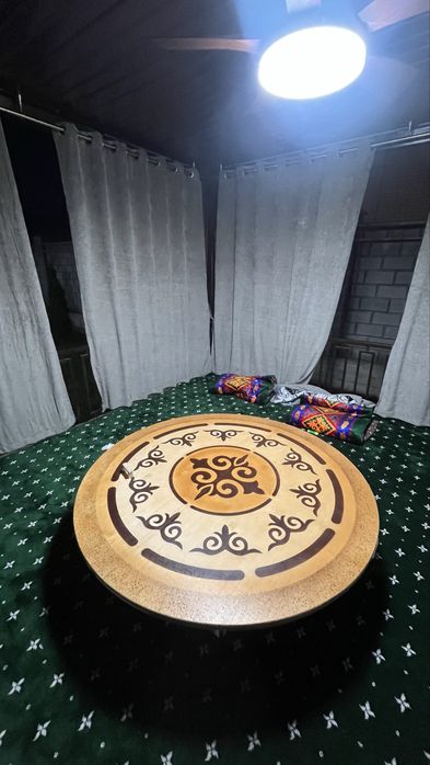 Жиналмалы жер стол сатылады