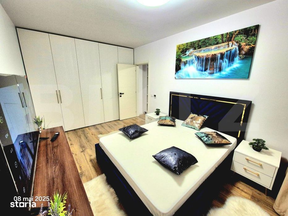 Apartament de 3 camere, mobilat si utilat, 1 loc de parcare, Lacul Aro