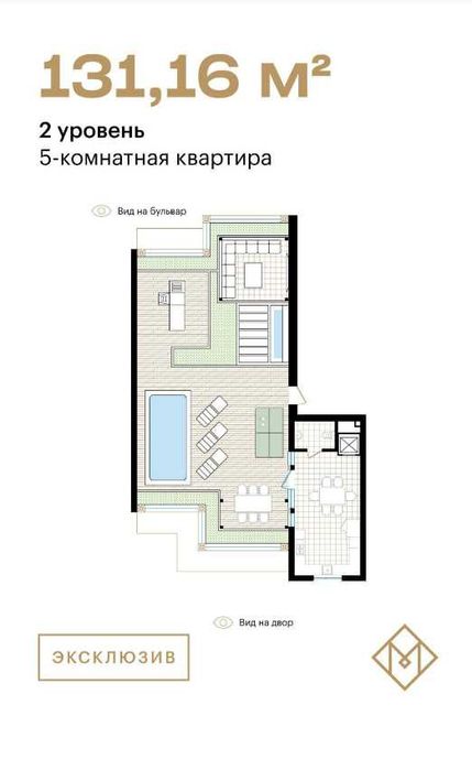 Срочно продаётся террраса на MIRABAD AVENUE, 3 линия