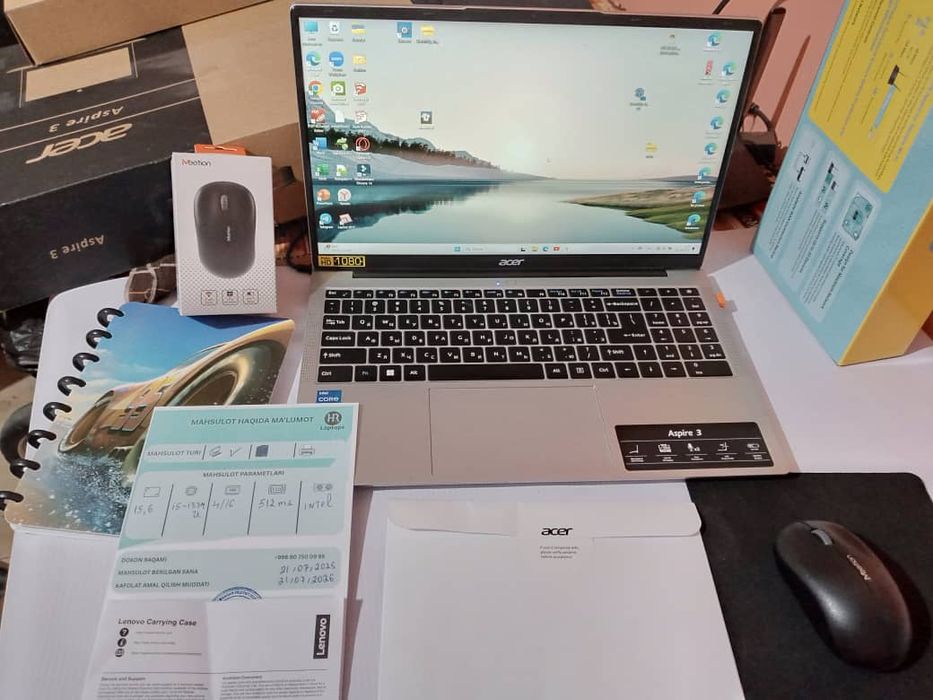 Notebok core i5  4/16   512