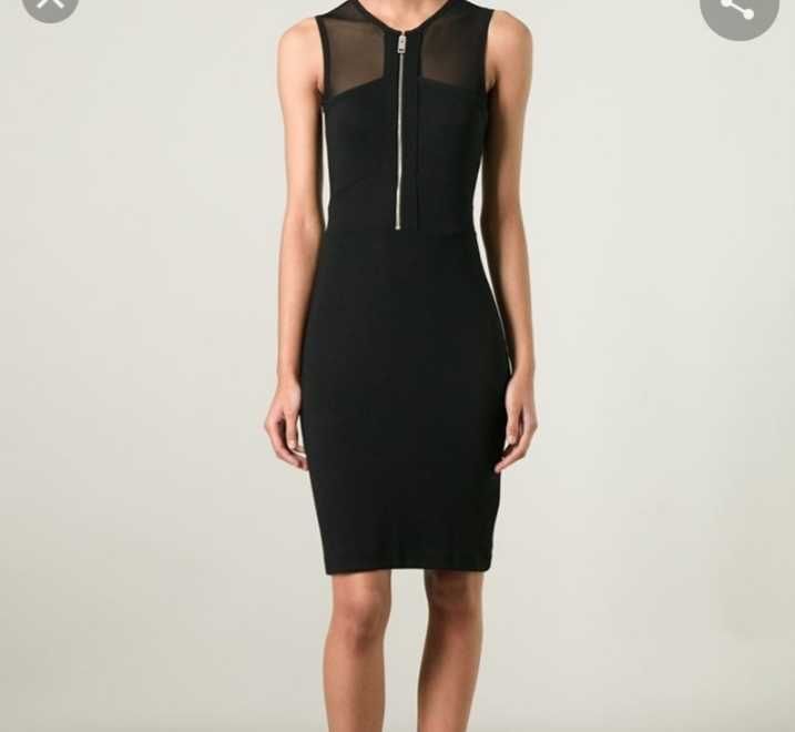 Уникална вечерна рокля Diesel с прозрачни елементи