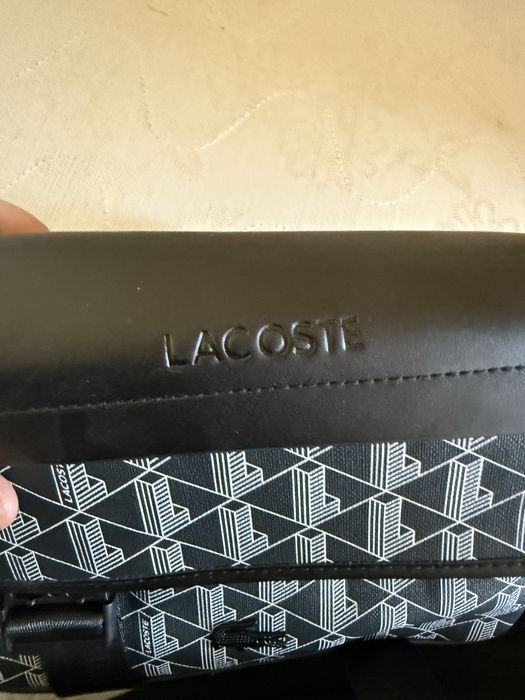 Lacoste Мъжка Чанта, Черна