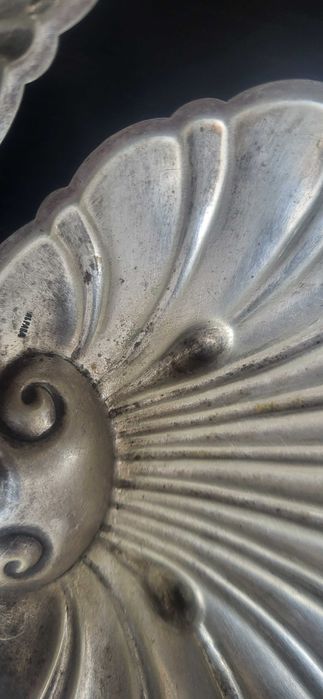 Unicat, bomboniera metal, fructiera alpaka-alpaca argintata, Bavaria