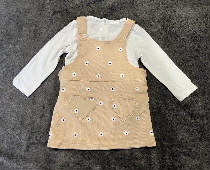 Рокля и боди GUESS 3-6 м