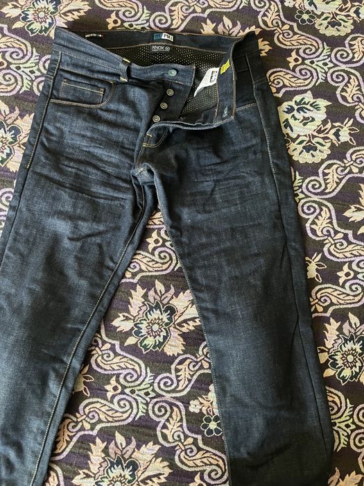 Джинсовый мото костюм