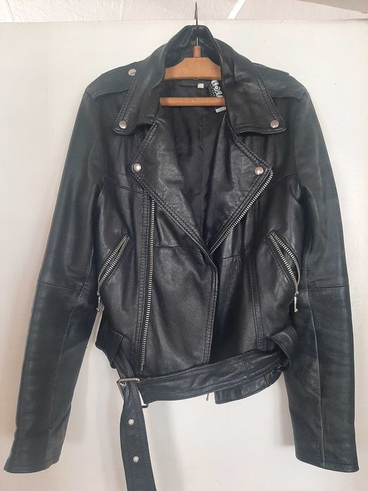 Късо яке Естествена кожа