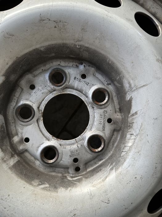 Set jante anvelope vara Mercedes VIto ContiVanContact 200 225/55 R17