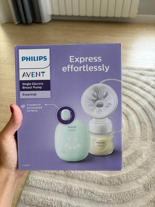 Единична електрическа помпа за кърма Philips Avent