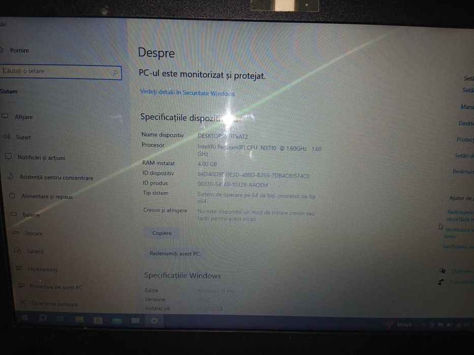 Laptop lenovo de vânzare