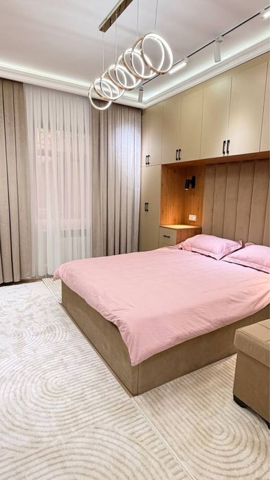 5 кв. Чиланзар.  3в4 kомн.  Евро квартира 80m2