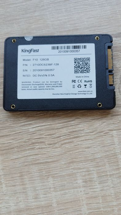 SSD KingFast 128GB