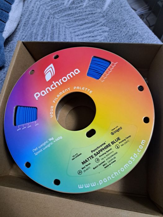 Filament pla polymaker blue matte