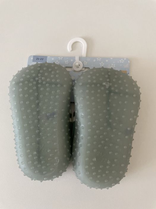 Papucei copii pt apa/plaja STERNTALER, verde piatra, marime 21-22