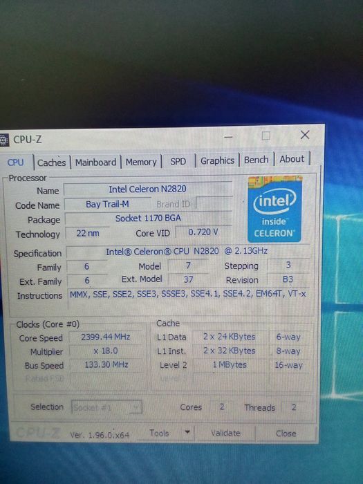 Ноутбук Packard bell