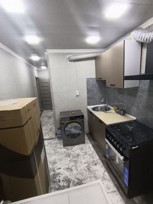 2х комнатная с мебелью и техникой в 1 микрорайоне