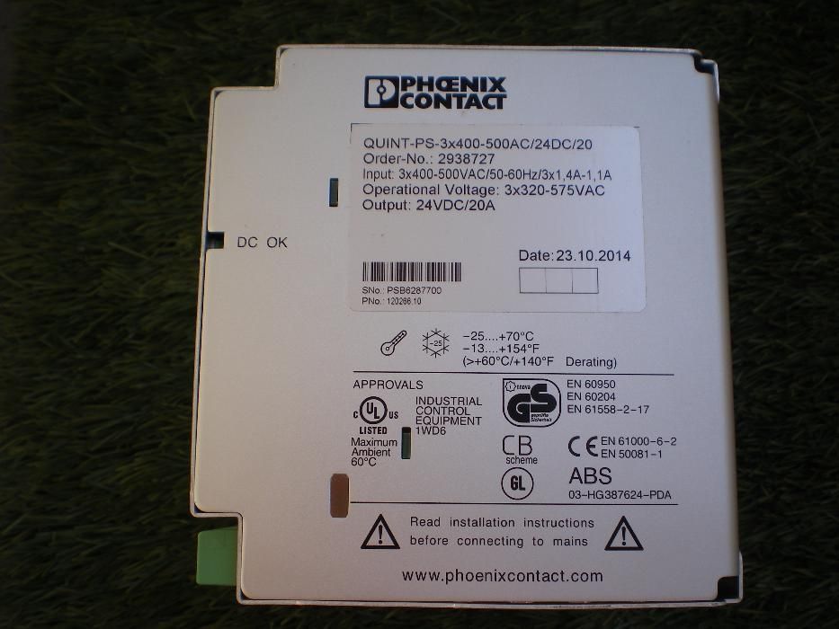 Професионално захранване PHOENIX CONTACT 24V