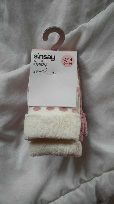 Бебешки чорапки 0-4м. за момиче