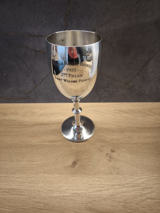 Античен посребрен бокал (трофей) – 1923 г.
