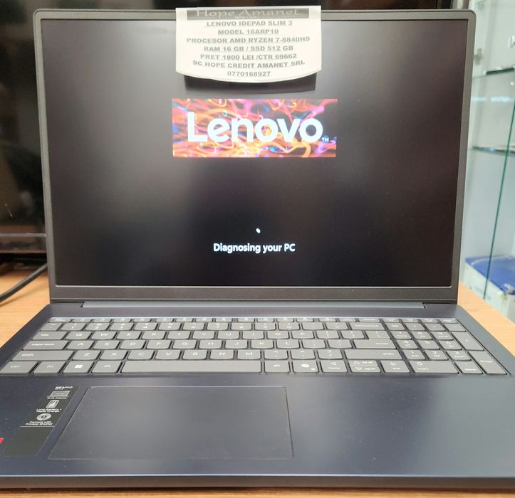 Hope Amanet P11-Lenovo Idepad Slim 3 16ARP10 Ryzen 7-8840HS