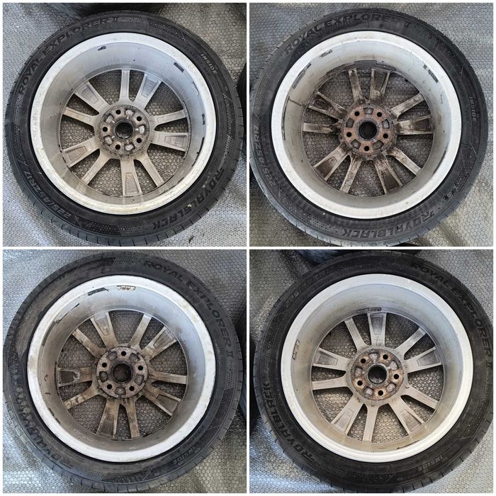 Set 4 Jante Aliaj R17 5x112 Skoda Octavia 3 / Model Denom / Cod OEM 5E0601025BG (12B)