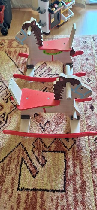 Дървена люлка Конче