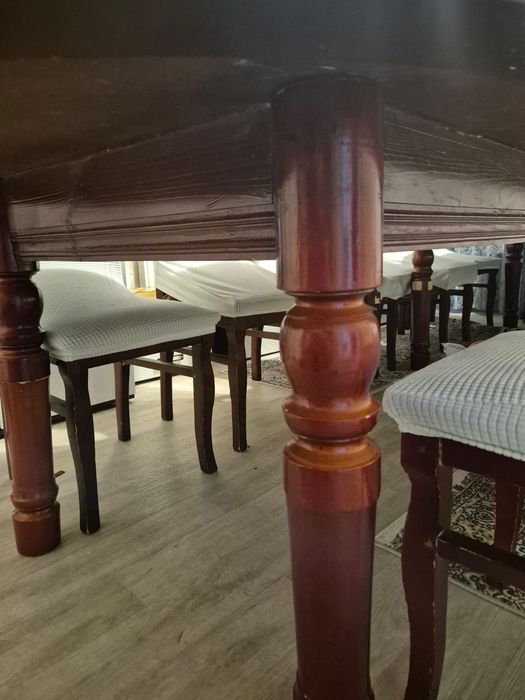 Стол для гостей 16 стульчиков