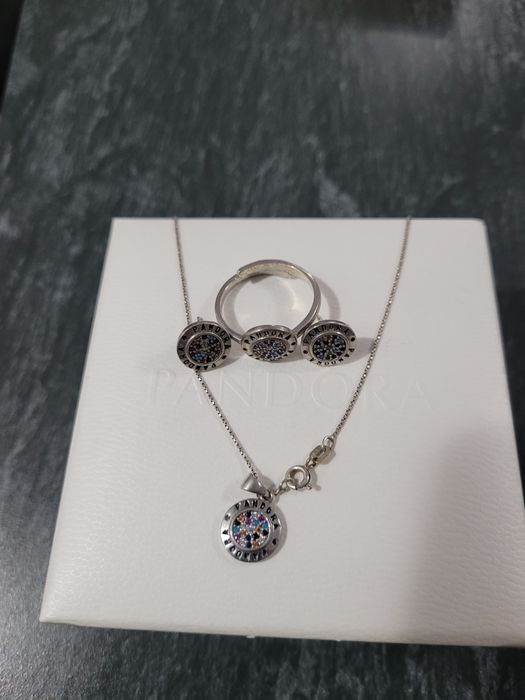 Set lant,inel și cercei Pandora
