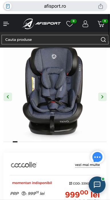 Scaun mașină copii