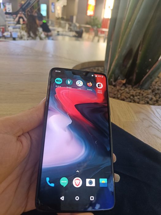 Doar Bucuresti - Oneplus 6 ecran fisurat~ 8Gb/128Gb - Baterie buna // Gasiti altul mai puternic in banii astia va fac reducere