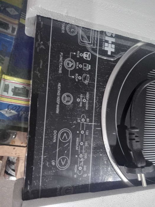 Plita inductie + 2oale si o tigaie noi