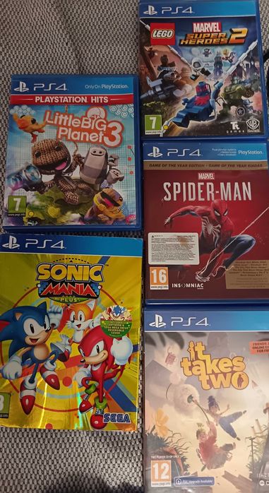 PS4 Slim с 15 игри