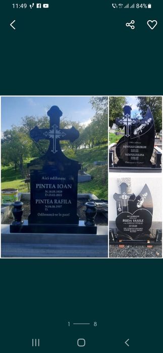 Monumente funerare și cruci