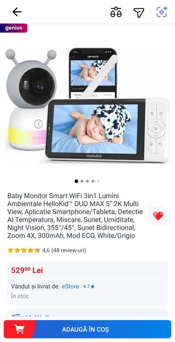 Pat lemn masiv fag bebelusi+saltea din cocos integrala 12cm  ,camera