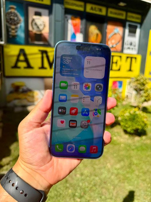 iPhone 16 Plus / 128GB / Ultramarine / 100% Baterie - codat USA