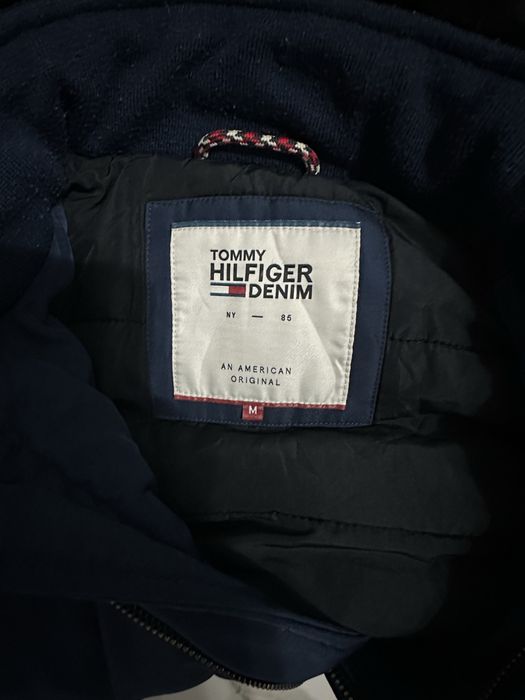 Geaca lunga tommy hilfiger barbati marimea M