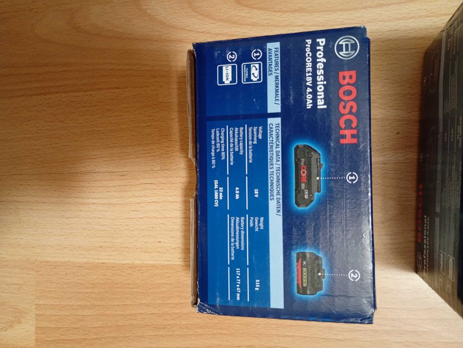 Acumulatori Bosch Pro Core 4AH