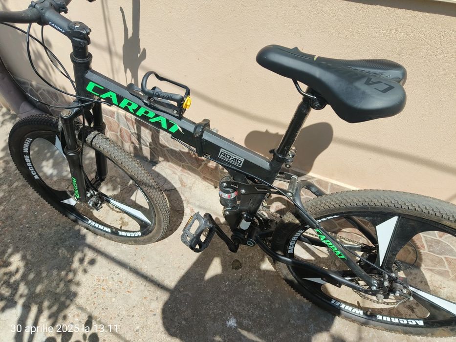 Vând bicicletă pliabila Carpat roți 26 inch