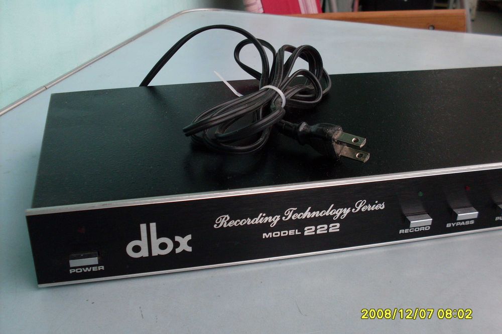 Filtru audio dbx 222